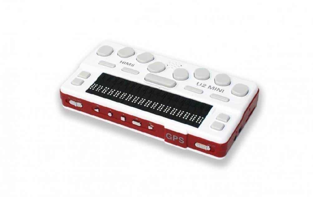 Bloc note Braille Sense U2 mini , 18 cts , clavier Perkins