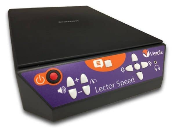 lector speed, machine à lire vocale