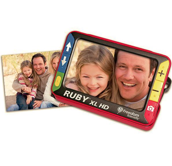 Ruby XL HD, loupe électronique pour DMLA