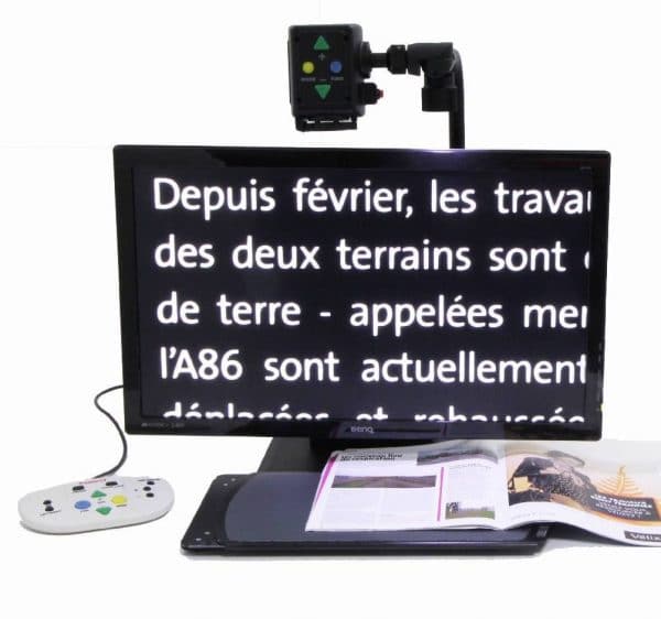 Aumax-HD vidéo agrandisseur de Basse Vision