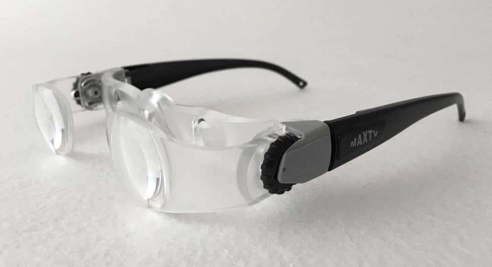 loupe Max TV, pour regarder la télévision avec DMLA