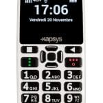 KAPSYS MiniVision2 téléphone grosses touches et gros caractères