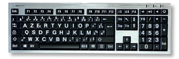 clavier gros caracteres XL print pour PC