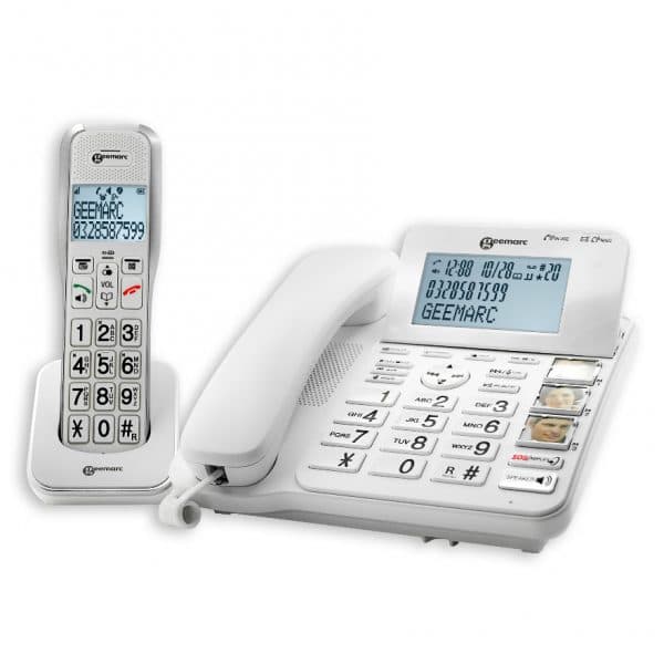 Téléphone Amplidect Combi 595 grosses touches - VISIOLE