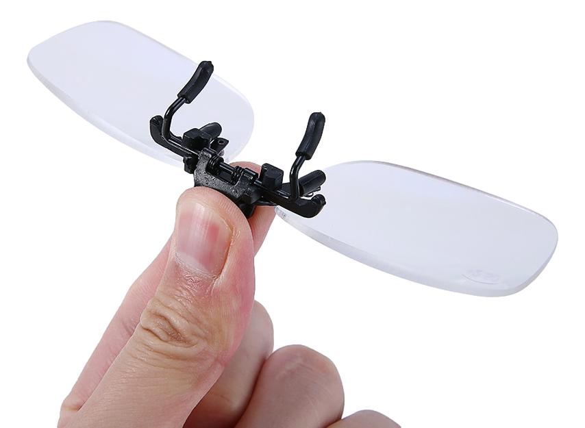 Clip Loupe, une loupe pratique VISIOLE