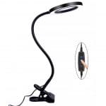 lampe loupe flexible pince