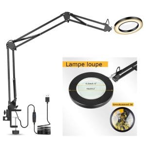 Lampe loupe de bureau ARDHA