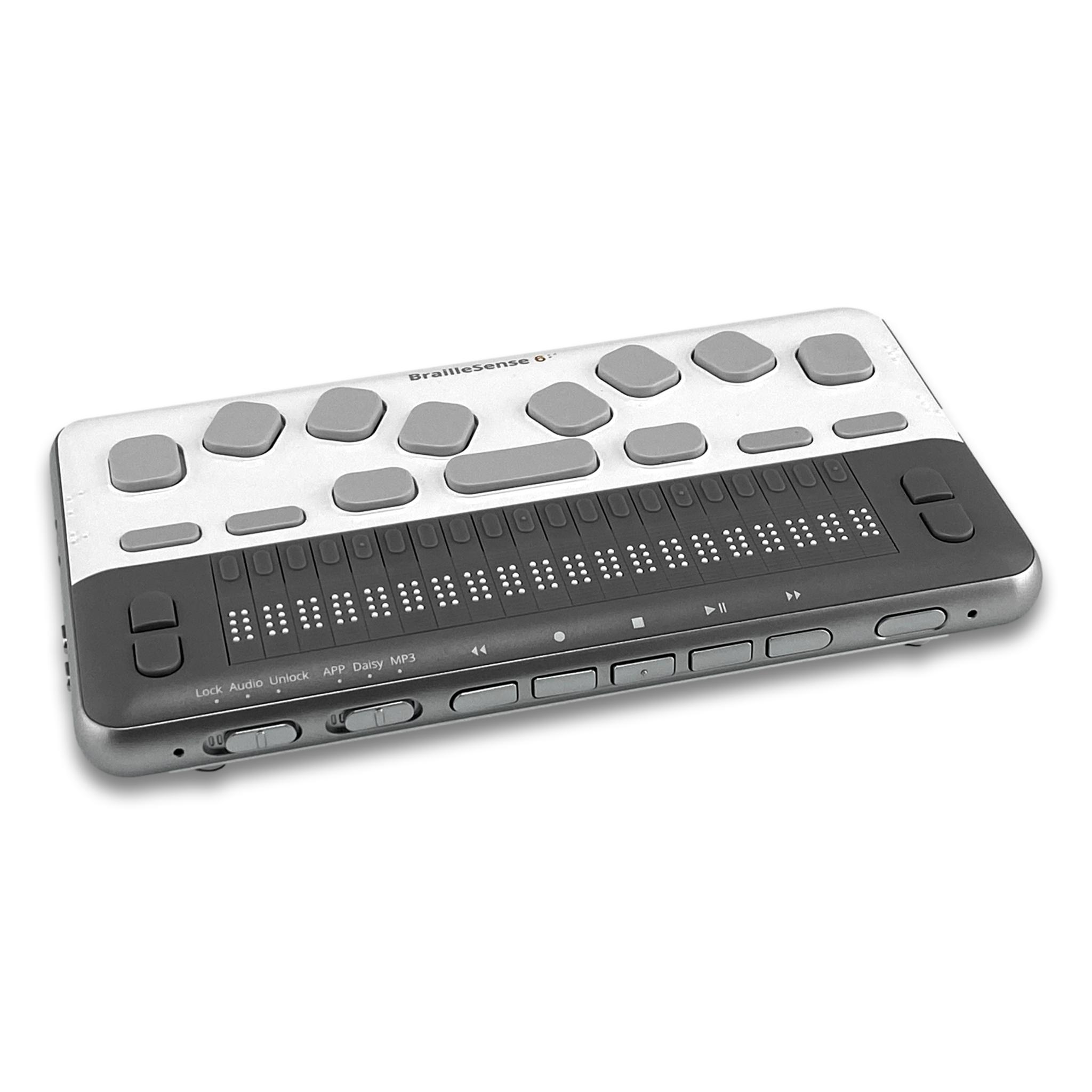 BrailleSense 6 Mini, Bloc notes 20 cts, Perkins et android 10
