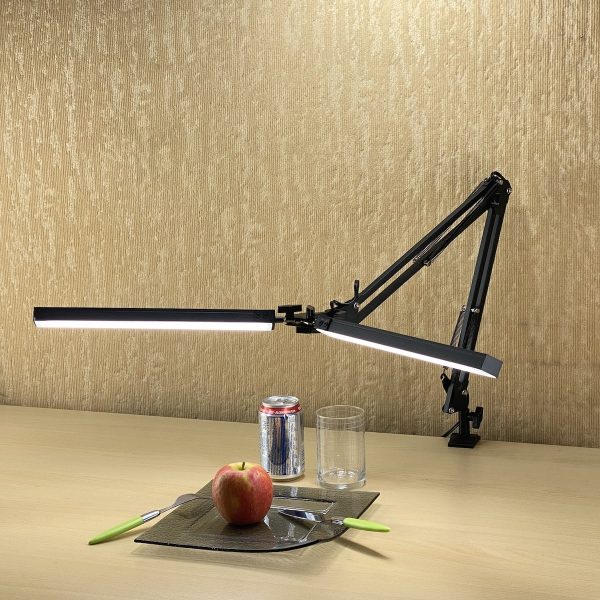 lampe de lecture double pour repas