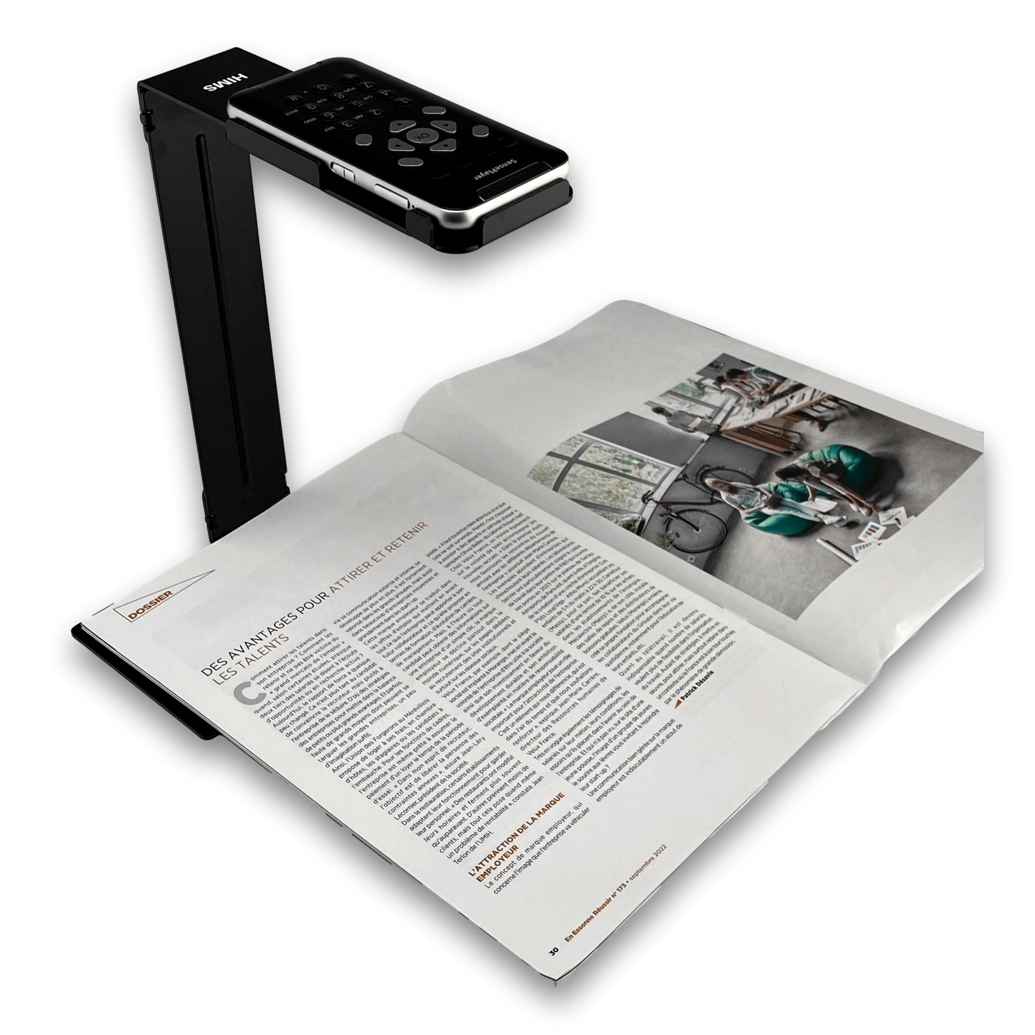 Sense player lecture vocale magazine