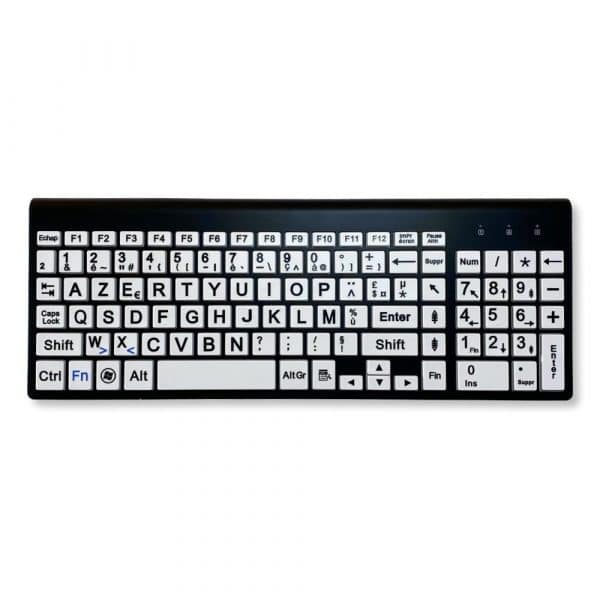 clavier grosse touche pour DMLa et basse vision