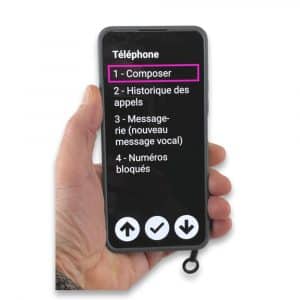 Voxione 2, téléphone tout en un pour malvoyant